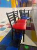 Metal with Cushion 30" height chairs