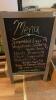 Double Sided Display Chalkboard