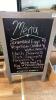 Double Sided Display Chalkboard - 2