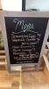 Double Sided Display Chalkboard - 3