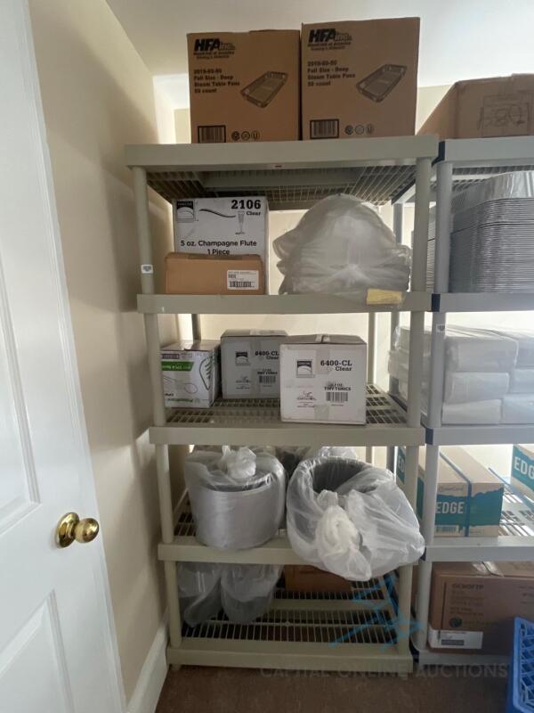 Shelving Unit and Contents