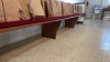 2 Wooden Pews with Red Cushion - 4