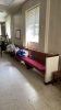 2 Wooden Pews with Red Cushion - 5