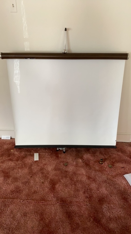 Portable Stand-alone Projector Screen