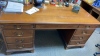 Large Wooden Desk - 5