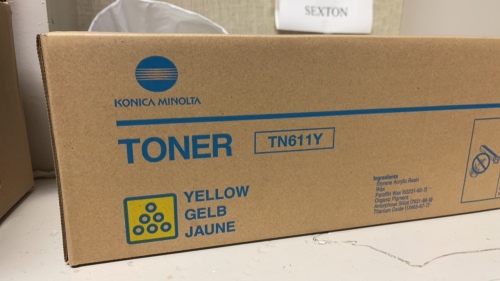 Lot of (8) Konica Minolta Toners