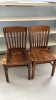 Wooden Chairs - 2