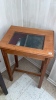 Wooden Stand with Glass Display Case - 2