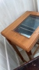 Wooden Stand with Glass Display Case - 8