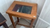 Wooden Stand with Glass Display Case - 9