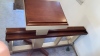 Wooden Podium, Kneeling Rails and Table Set - 3