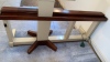 Wooden Podium, Kneeling Rails and Table Set - 7