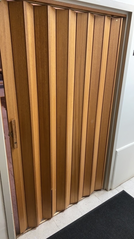 Wooden Accordion Door