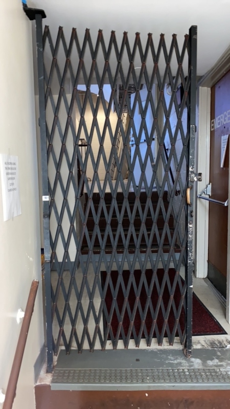 2 Metal Wall-Mounted Gates