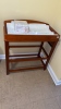 Wooden Diaper Changing Station