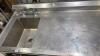 Stainless Steel Table with Left Sink and Right Undershelf - 4