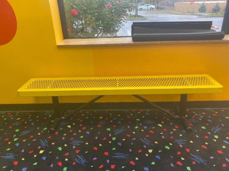 4ft Metal Benches