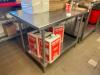 Stainless steel prep table - 2