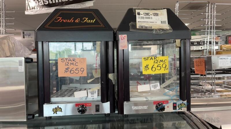 NEW Hot Food Countertop Display Case