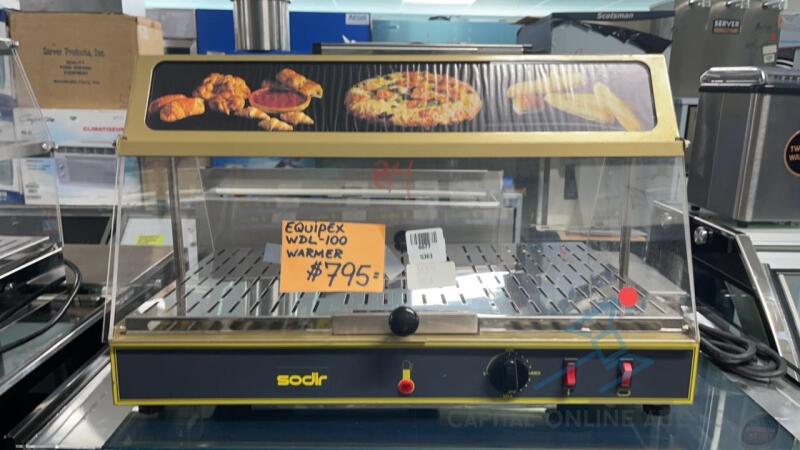 NEW Hot Food Countertop Display Case