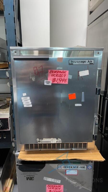 NEW Refrigerator, Undercounter, Reach-In Shallow Depth