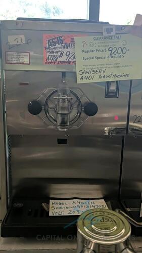 NEW ICE CREAM MACHINE