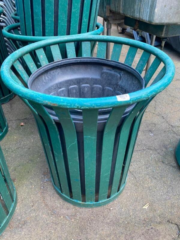 Outdoor Trash Bins