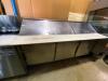 Beverage Air 3 Door Mega Top Refrigerated Sandwich/Salad Prep Table - 3