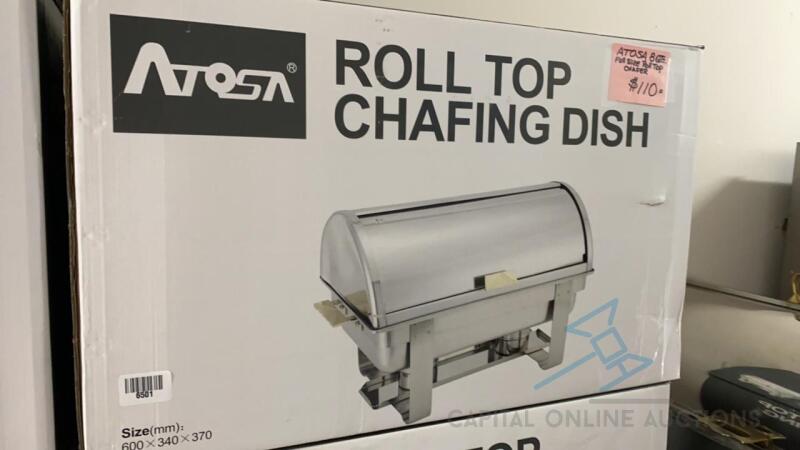 NEW (4) Chafing Dishes