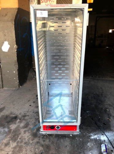 Full Size Non-Insulated Heated Holding Cabinet with Clear Door