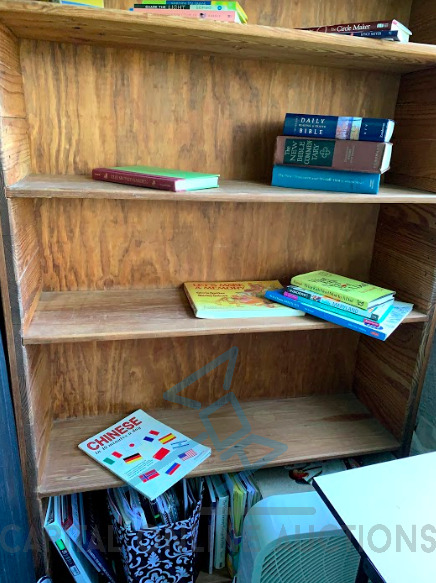 Wooden Bookcase