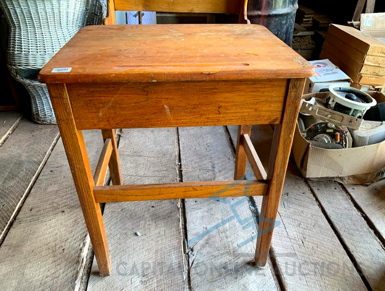Vintage Wooden School desk