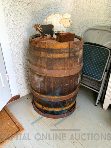 Old Wooden Barrel