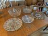 5 Glass Bowls & Plates - 2