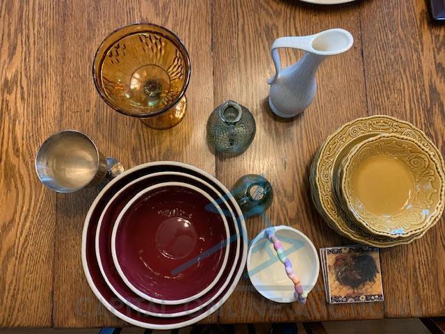 Various Bowls and Serving Pieces