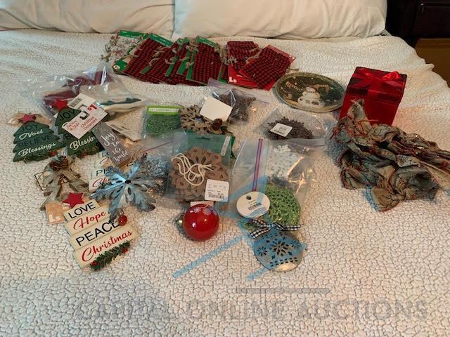 Christmas Wrap & Bags, Bows, Ornaments