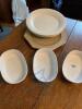 7 Small Bowls and Plates