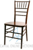 (90) New Stackable Chiavari Ballroom Chair- Solid European Beechwood/Fruitwood/Assembled