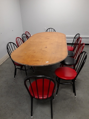 1 Table And 10 Chairs