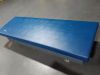 6 Blue Vinyl Covered Benches - 4