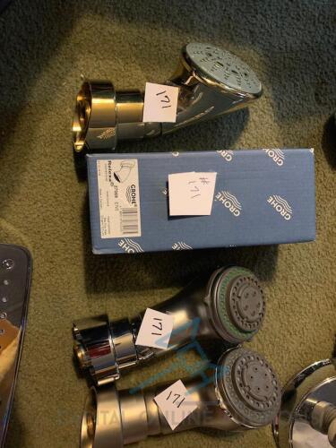 4 Grohe Shower Heads