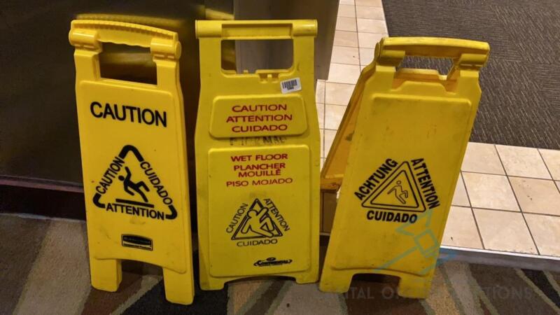 Caution - Wet Floor Signs