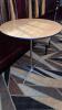 4 High Top Round Tables - 2 sizes - 4