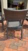 Outdoor Patio Set with 1 Table and 4 Chairs - 4