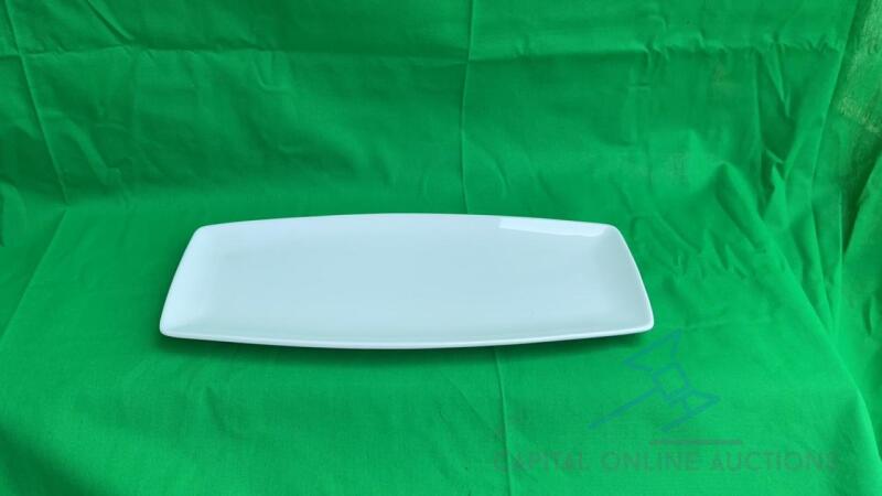 12 Oblong Ceramic Trays