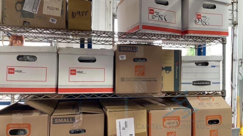 (5) Boxes of Assorted Glassware