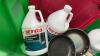 Misc. Lot of Bleach, Gel Sanitizer and Frying Pans - 2