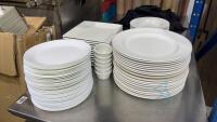Assorted Lot of China, Melamine & Side Dishes
