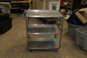 Stainless Steel Rolling Cart