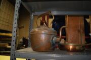 Hand crafted copper teapot